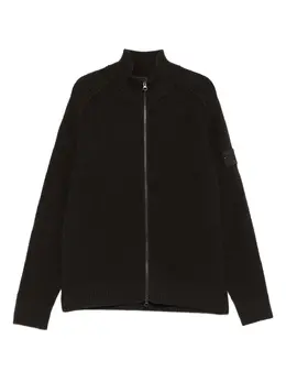 Stone Island: Коричневый кардиган 
