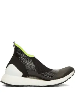 adidas by Stella McCartney: Чёрные кроссовки 
