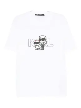 Karl Lagerfeld: Футболка с принтом 