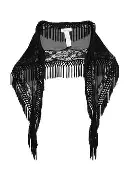 Blumarine: Чёрный шарф 