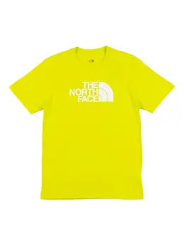 The North Face: Жёлтая футболка 