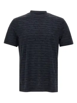 Emporio Armani: Синяя футболка 