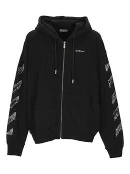Off-White: Толстовка с принтом 