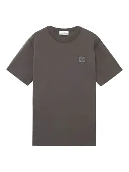 Stone Island: Тёмная футболка 