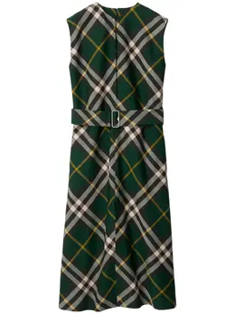 Burberry: Платье из шерсти 