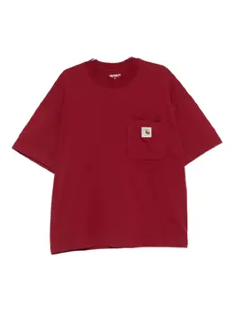 Carhartt WIP: Тёмная футболка 