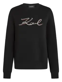 Karl Lagerfeld: Свитшот с блёстками 