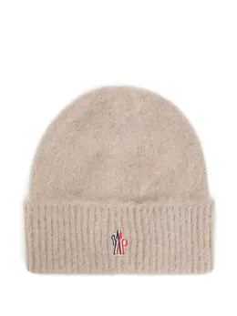 Moncler Grenoble: Шапка цвета хаки 