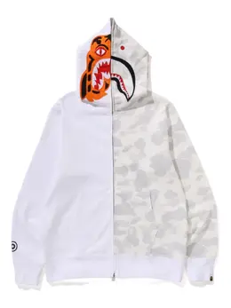 A BATHING APE®: Белая толстовка 