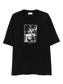 Off-White: Футболка с принтом 