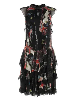 ETRO: Платье с оборками 