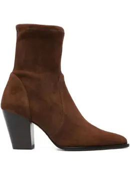Stuart Weitzman: Коричневые ботинки 