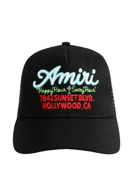 AMIRI: Чёрная кепка 