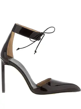 TOM FORD: Бордовые туфли 