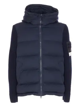 Stone Island: Синяя куртка 