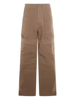 Rick Owens DRKSHDW: Коричневые брюки 