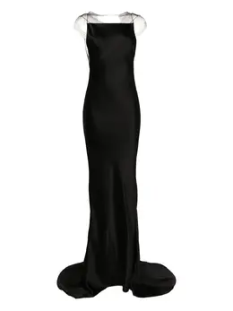 Maison Margiela: Атласное платье 