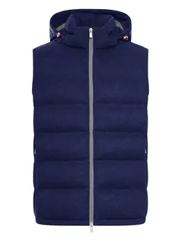 Brunello Cucinelli: Жилет из шерсти 