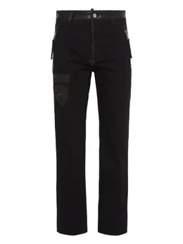 DSQUARED2: Чёрные брюки 