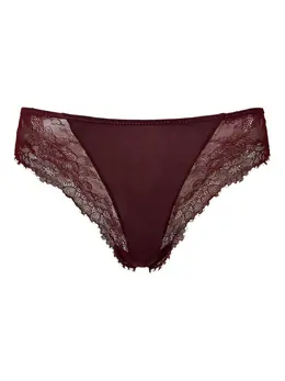 TWINSET: Бордовые трусы 