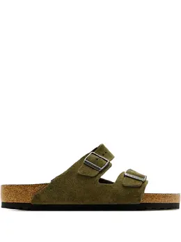 Birkenstock: Зелёные сандалии  Arizona