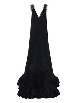 Lanvin: Плиссированное платье 