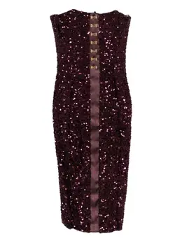 Elisabetta Franchi: Платье с блёстками 