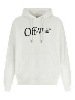 Off-White: Белая толстовка  Arrow