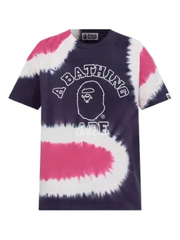 A BATHING APE®: Голубая футболка 