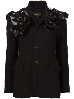 Comme Des Garçons: Жакет с бантом 