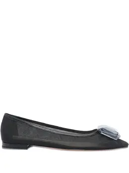 Gianvito Rossi: Чёрные балетки 