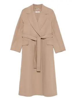 'S Max Mara: Коричневое пальто 