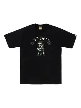 A BATHING APE®: Чёрная футболка 