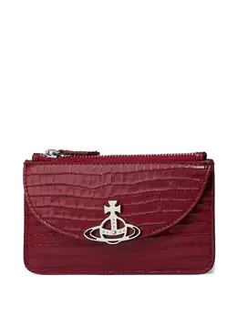 Vivienne Westwood: Красный картхолдер  Orb