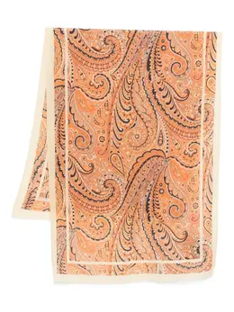 ETRO: Оранжевый шарф 