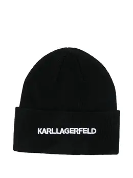 Karl Lagerfeld: Чёрная шапка 