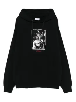 Off-White: Толстовка с принтом 