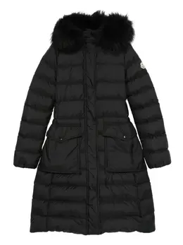 Moncler: Стёганое пальто 