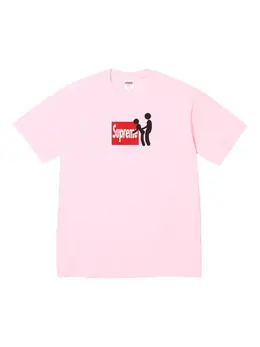 Supreme: Розовая футболка 