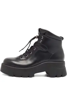 Gianvito Rossi: Чёрные ботинки 