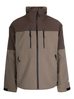 The North Face: Коричневая куртка 