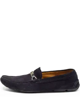 Giorgio Armani Pre-Owned: Синие туфли 