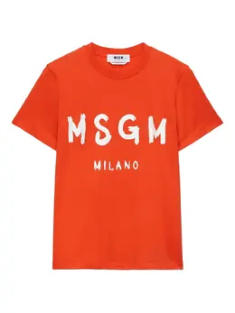 MSGM: Футболка с принтом 