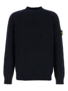 Stone Island: Чёрный свитер 