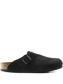 Birkenstock: Чёрные сандалии  Boston