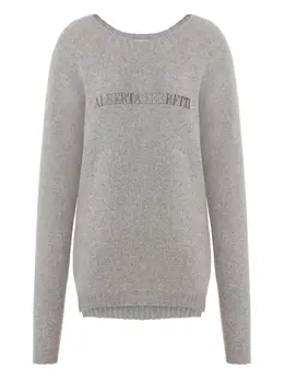 Alberta Ferretti: Светлый свитер 