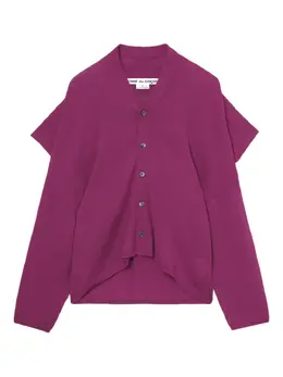Comme Des Garçons: Фиолетовый кардиган 