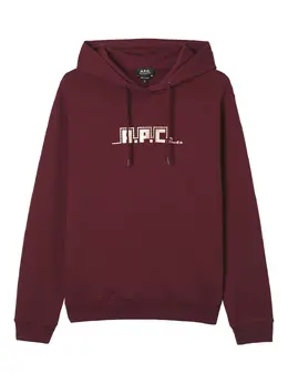 A.P.C.: Бордовая толстовка 