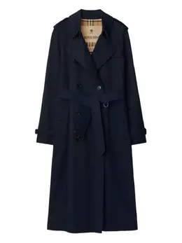 Burberry: Двубортный плащ  Waterloo