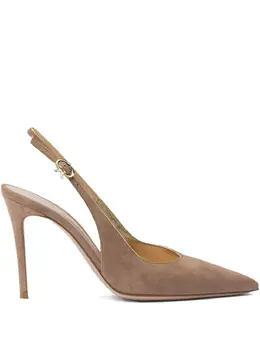 Gianvito Rossi: Светлые туфли 
